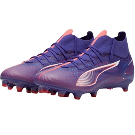 Puma Ultra 5 Match+ FG/AG 107686 01 futballcipő ibolya 1