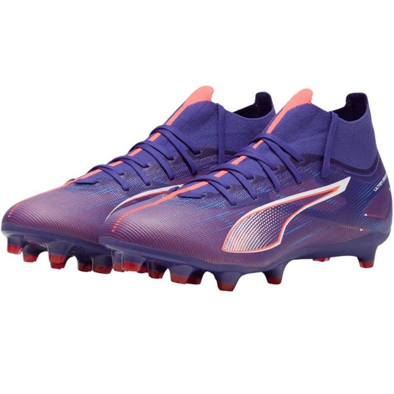 Puma Ultra 5 Match+ FG/AG 107686 01 futballcipő ibolya 1