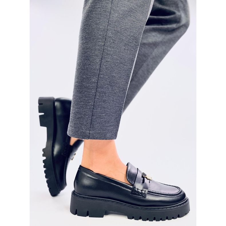 Rimet Black platform mokaszinok fekete 2