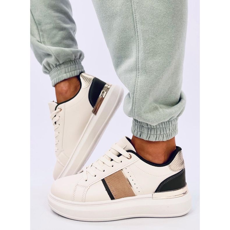 Holms platform tornacipő bézs 1