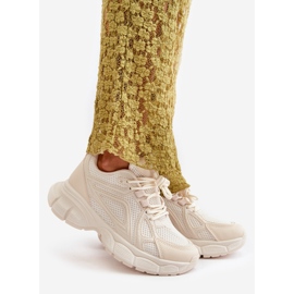 Női sportcipők Bézs Timoci 1