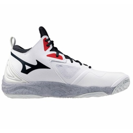 Mizuno Wave Momentum 3 Mid M V1GA231796 röplabda cipő fehér 1