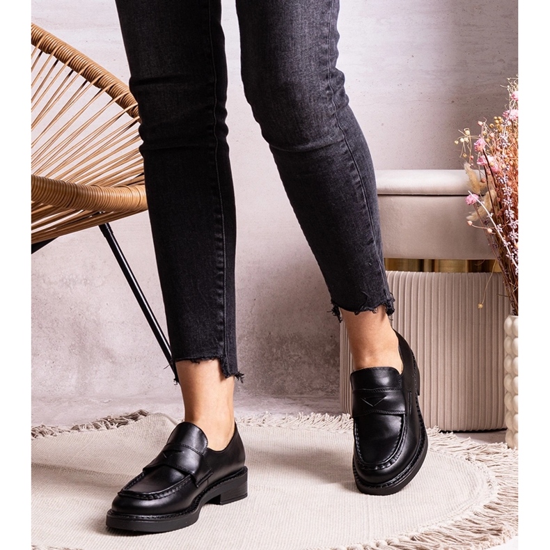 Fekete elegáns Élodie naplopók 1