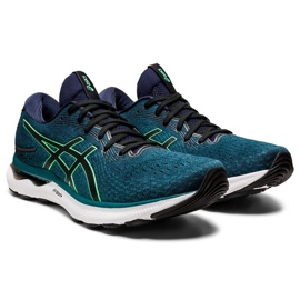 Asics Gel Nimbus 24 cipő 1011B359-301 zöld 1 Asics Gel Nimbus 24 cipő 1011B359-301 zöld 1