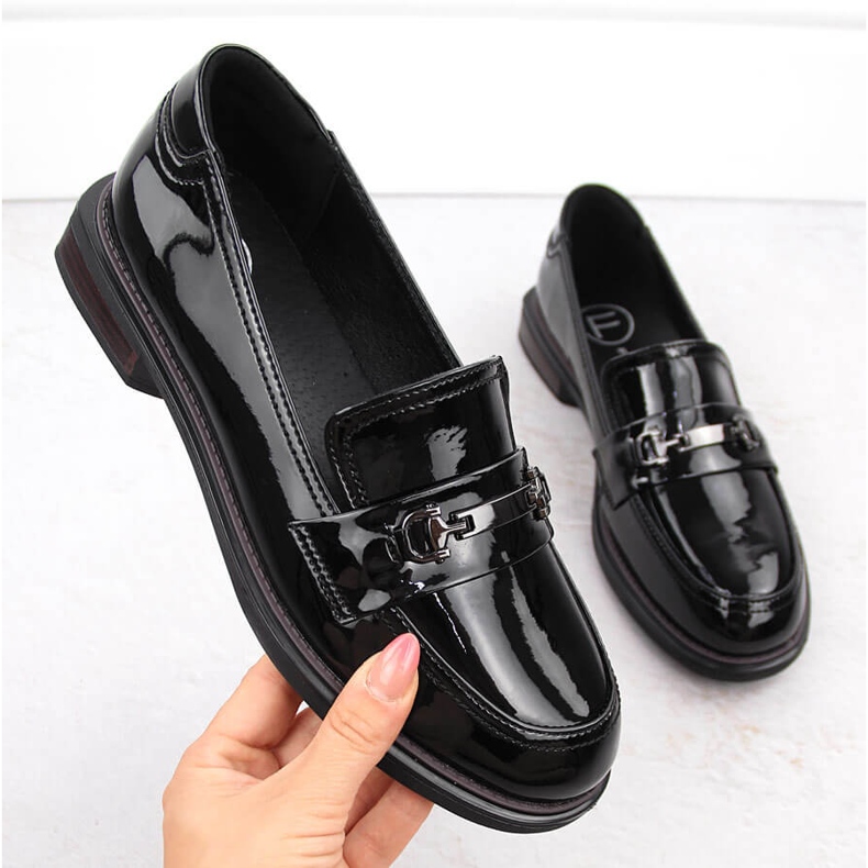 Fekete lakkbőr női cipő Filippo DP6306/24 1 Fekete lakkbőr női cipő Filippo DP6306/24 1