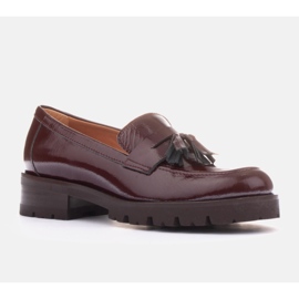 Marco Shoes Fabienne mokaszinok piros 1