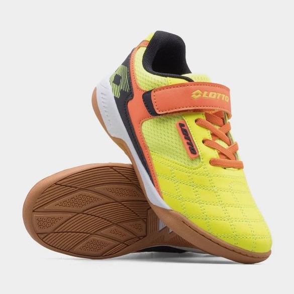 Gyerek teremcipő Lotto Flitter K 2600220K-2428 sárga 1