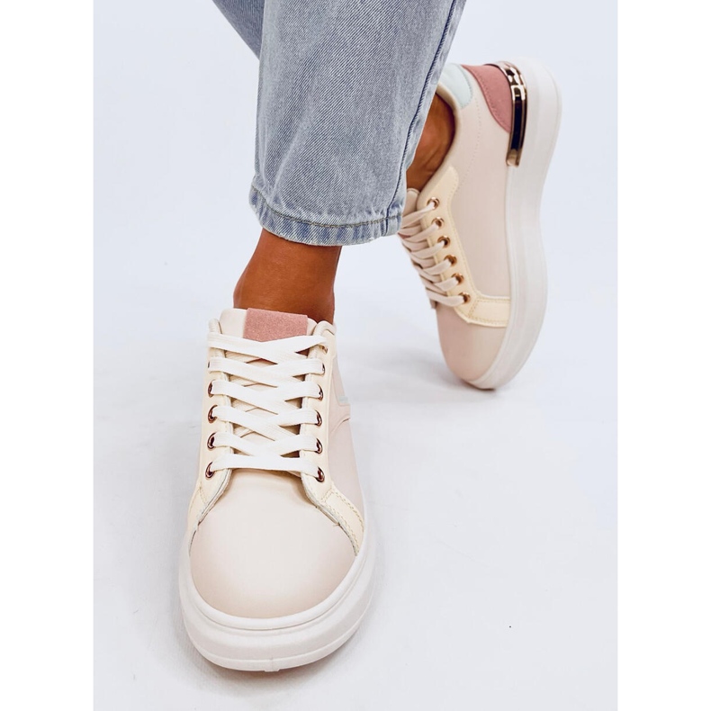 Színes Flocks Multi tornacipő bézs 1