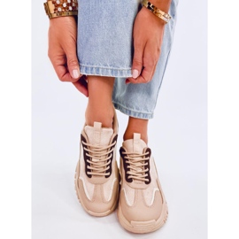 Lammes Khaki női tornacipő bézs 1