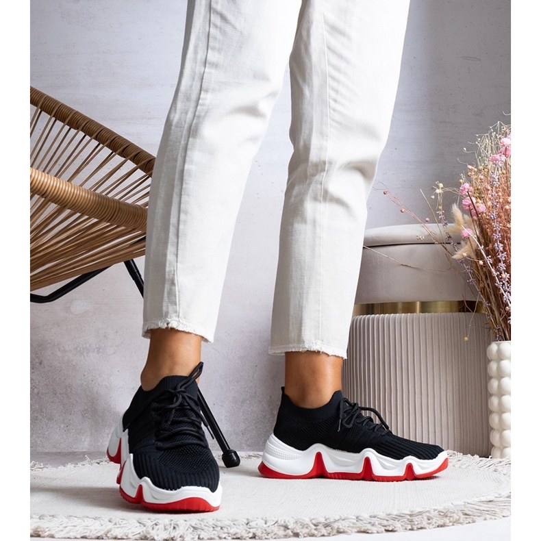 Fekete Parkhill tornacipő 1