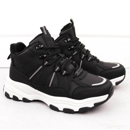 Szigetelt magas csizma, fekete Big Star OO274A160 2