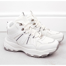 Szigetelt magas csizma, fehér Big Star OO274A160 2