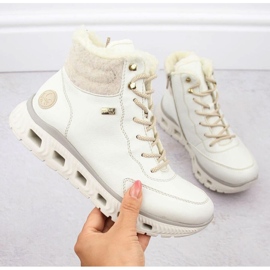 Szigetelt sportcipő Rieker W RKR720 fehér 1