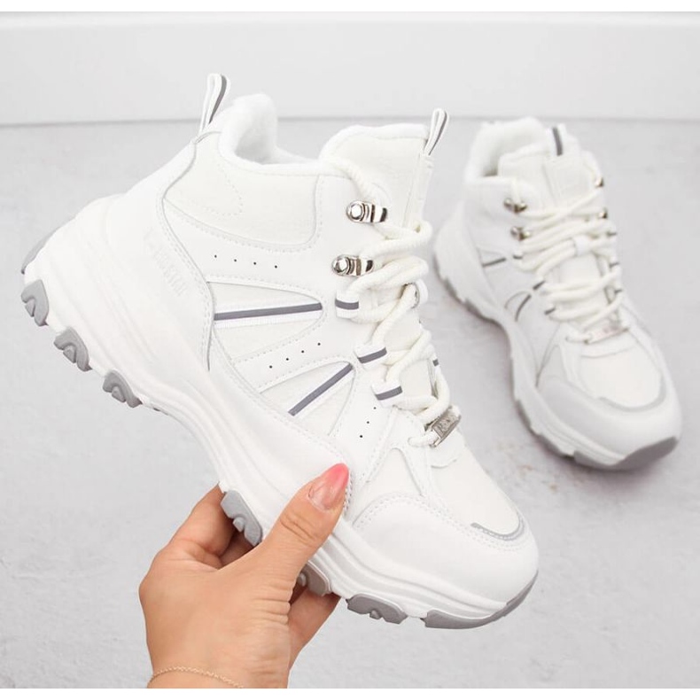 Big Star INT2032B magas hőszigetelő csizma, fehér 1