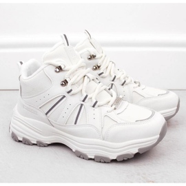 Big Star INT2032B magas hőszigetelő csizma, fehér 2