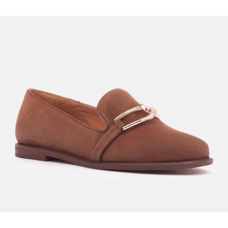 Marco Shoes Girona papucs barna 1