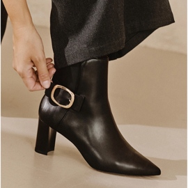 Marco Shoes Elegáns csizma fekete 1