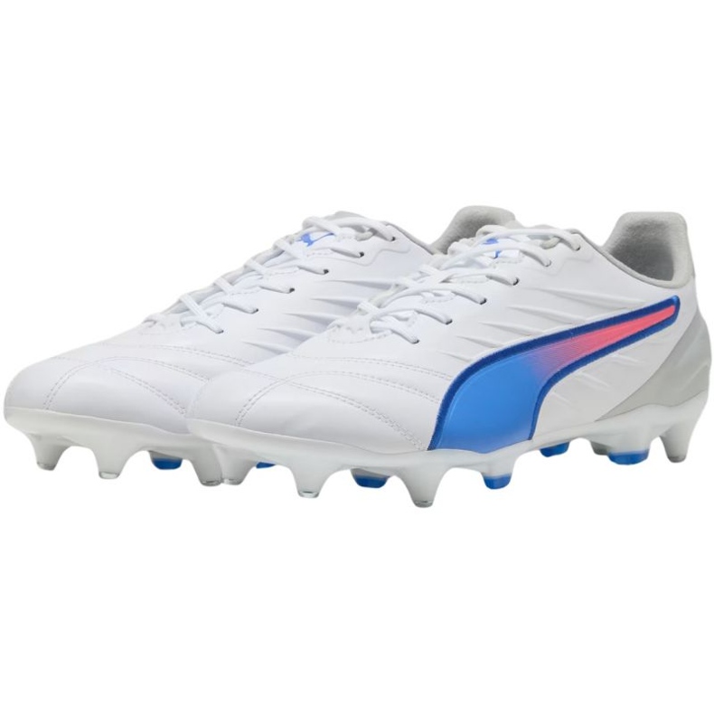 Puma King Pro MxSG 107870 02 futballcipő fehér 2