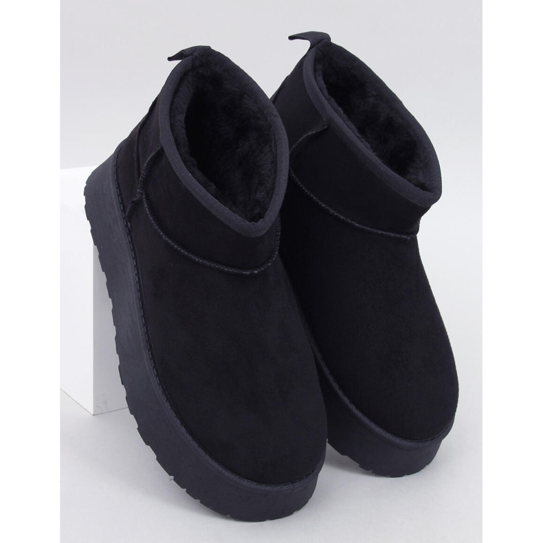 Rodmans fekete rövid platformcipő 1