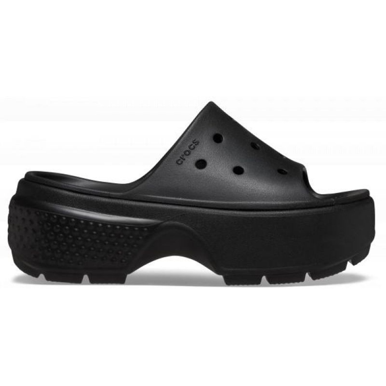 Crocs Stomp Slide 209346-001 papucs fekete 1 Crocs Stomp Slide 209346-001 papucs fekete 1