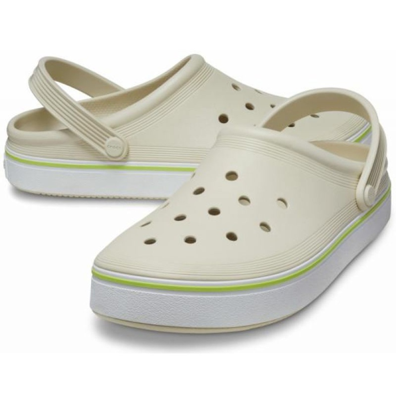 Crocs Crocband Of Court 208371-2Y2 papucs bézs 1