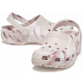 Crocs Classic márványozott Clog 206867-6WS papucs bézs 1