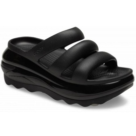 Crocs Mega Crush hármas pántos 209842-001 papucs fekete 2