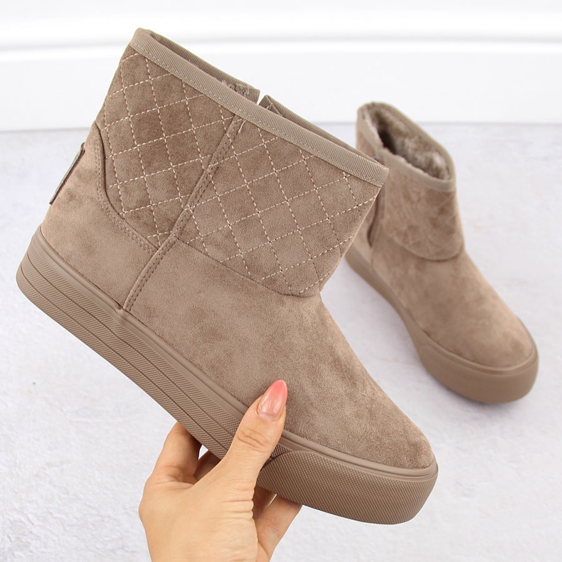 Női mukluk hócsizma, bézs Big Star OO274A524 1