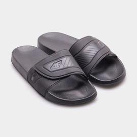 Férfi tépőzáras flip-Flops 4FMM00FFLIM091-20S fekete 3