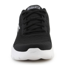 Skechers Go Walk Flex cipő - Viva 124831-BKW fekete 2