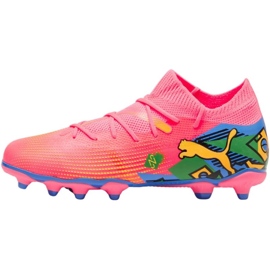 Puma Future 7 Match Njr FG/AG 107841 01 futballcipő rózsaszín 1