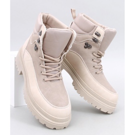 Mathen Beige trapper csizma bézs 1
