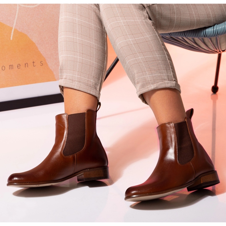 Lapos Chelsea csizma tevebőr Butdam Stw barna 2 Lapos Chelsea csizma tevebőr Butdam Stw barna 2