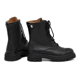 Női fekete bőrtáskák Butdam WOR1 1