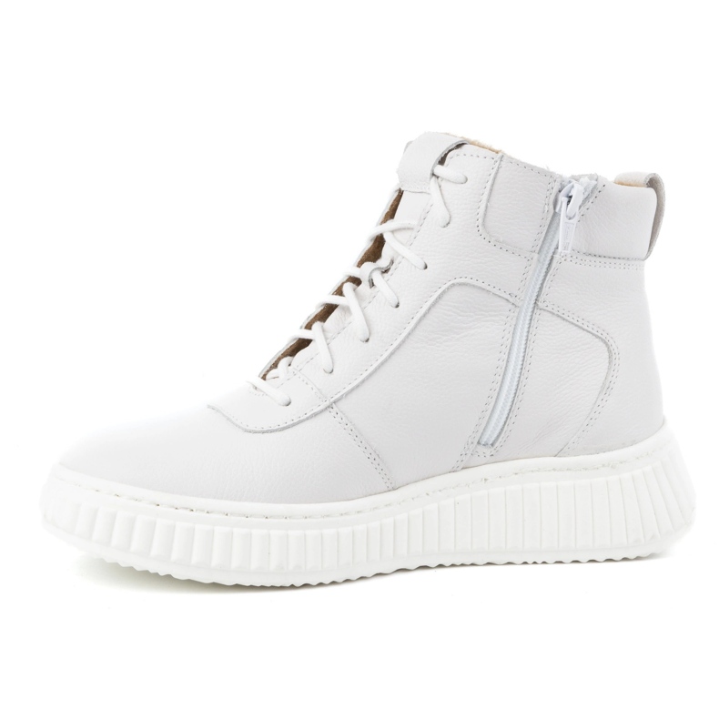 WASAK Női téli bőrcsizma 0725W fehér 1