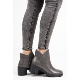 Vices New Collection Csizma széles oszlopon szürke 1