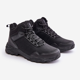 McBraun szigetelt könnyű férfi túracipő, fekete 1