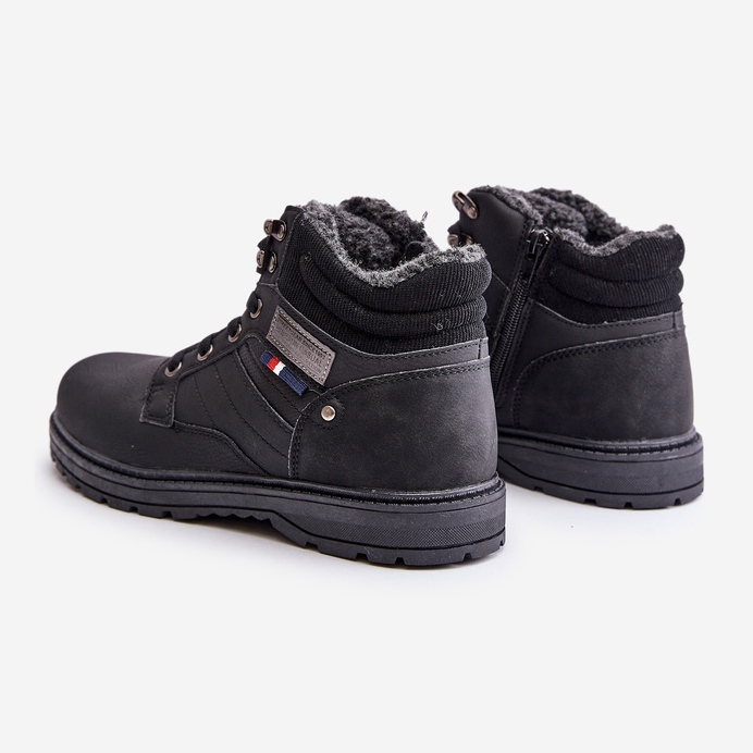 McBraun férfi szigetelt trappers fekete 2