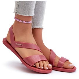 Csillogó női szandál 82429 Ipanema Vibe Fem Pink szandál rózsaszín 4