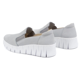 WASAK Női bőr tolócipő 0721W kék 3