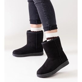 Fekete szigetelt klasszikus Libero hócsizma 1