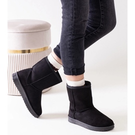 Fekete szigetelt klasszikus Libero hócsizma 2