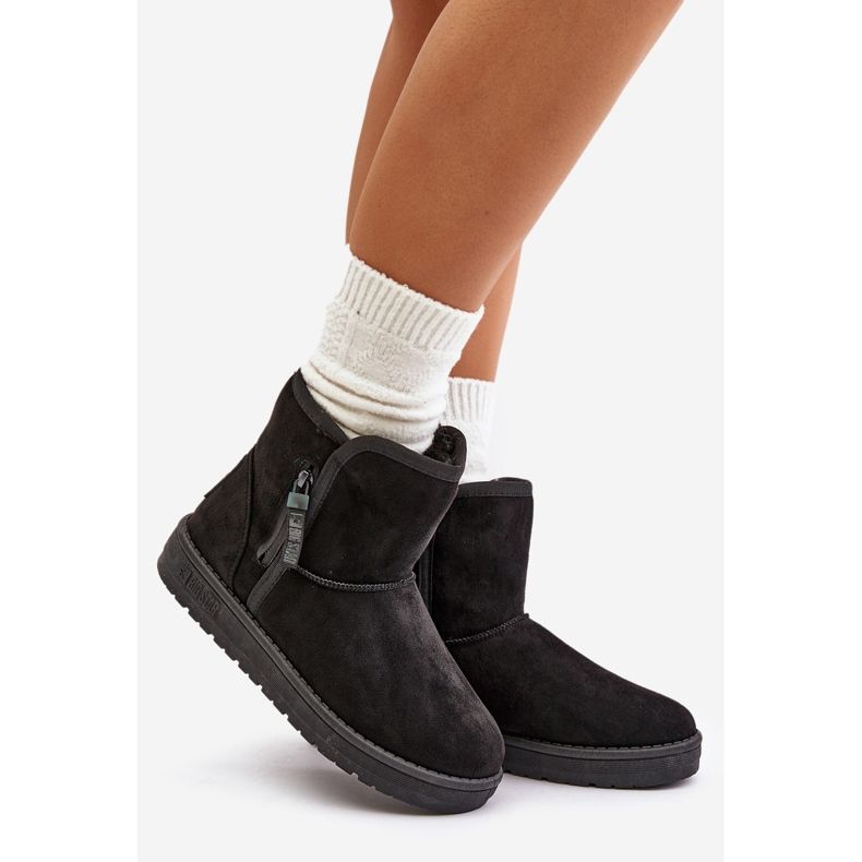 Big Star női hócsizma OO274A163 fekete 1