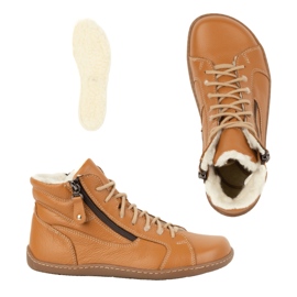 Olivier Női minimalista mezítlábas téli bőrcipő 1261 piros narancssárga 2 Olivier Női minimalista mezítlábas téli bőrcipő 1261 piros narancssárga 2