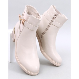Gavins Beige Pu Chelsea csizma bézs 1
