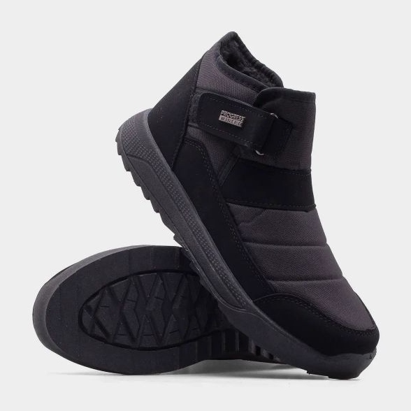 Progress téli hócsizma PROGJ-22-153 fekete 1