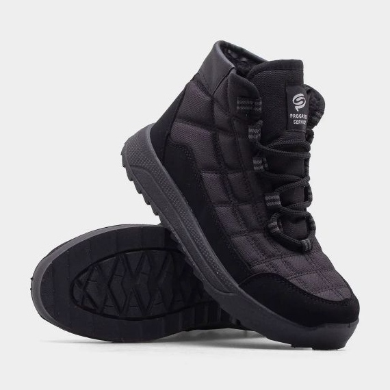 Progress téli hócsizma PROGJ-24-152 fekete 1