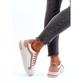 A női sport bézs csillogással búcsúzik fehér 6