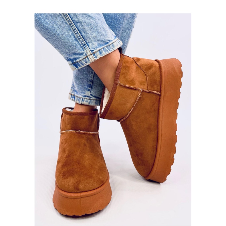 Rodmans Camel - Inello rövid platformcipő barna 1