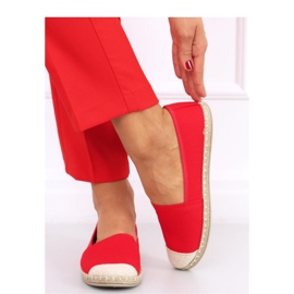 Piros női espadrillák 1